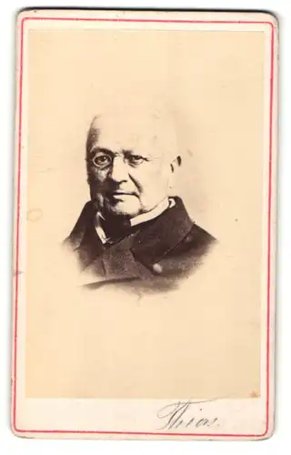 Fotografie Intern. Phot. Kunst-Institut, Portrait Adolphe Thiers, französ. Politiker