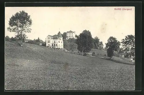AK Aarau - Burg, Villenpartie