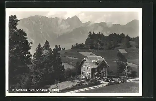 AK St. Margrethen-Berg, Gasthaus Tristeli