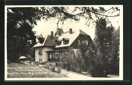 AK Bärenfels / Erz., Hotel-Pension Friedenshöhe