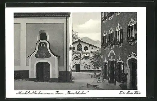 AK Markt Neubeuern a. Inn, Gasthaus Haschlahm