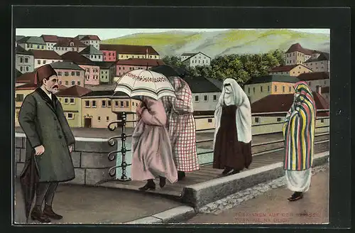 AK Sarajewo, Türkinnen auf der Strasse