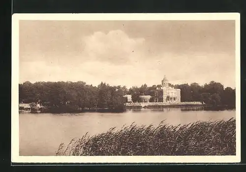 AK Potsdam, Marmorpalais am heiligen See, Reichswinterhilfe-Lotterie 1934 /35, Ganzsache 6 Pf.