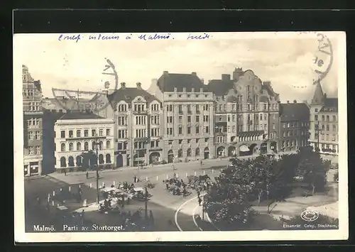 AK Malmö, Parti av Stortorget