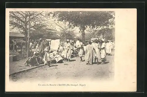 AK Kayes, Un Coin du Marché, Marktplatz