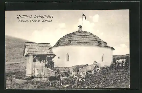 AK Koralpe, Grillitsch-Schafhütte