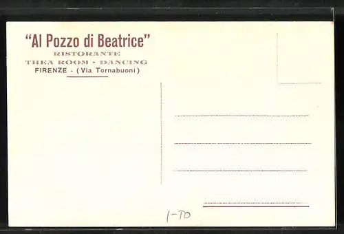 AK Firenze, Al Pozzo di Beatrice, Palazzo Ferroni, La Sala da Ballo