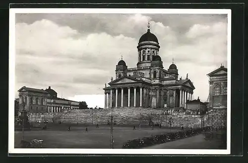 AK Helsinki, Blick zur Suurkirkko