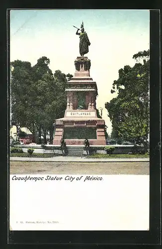 AK Mexico City, Cuauhtemoc Statue