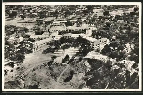 AK Simbabwe, An Aerial view of the Victoria Falls Hotel