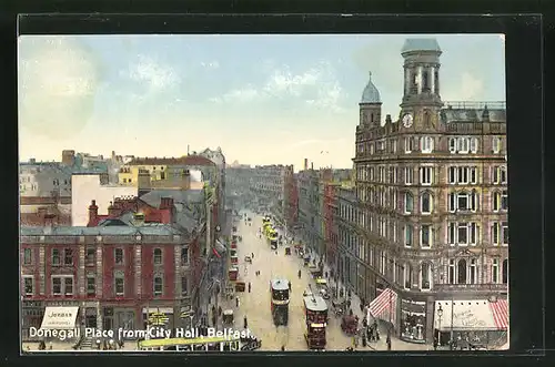 AK Belfast, Donegall Place from City Hall