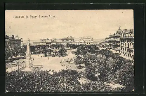 AK Buenos Aires, Plaza 25 de Mayo, Panorama