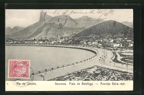 AK Rio de Janeiro, Praia de Botafogo, Avenida Beira-már