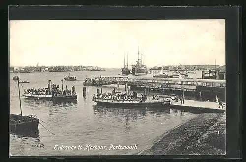 AK Portsmouth, Entrance to Harbour, Hafen