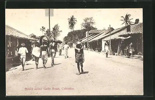 AK Colombo, Street Scene Galle Road
