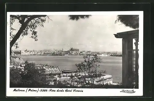 AK Palma de Mallorca, Vista desde Hotel Victoria