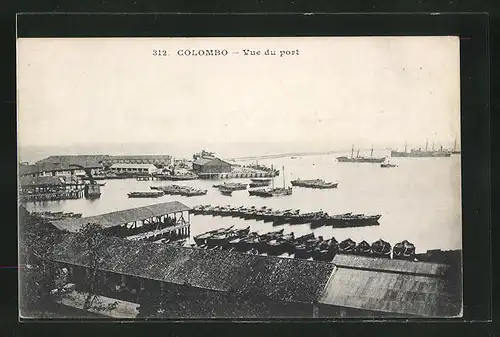 AK Colombo, Vue du port