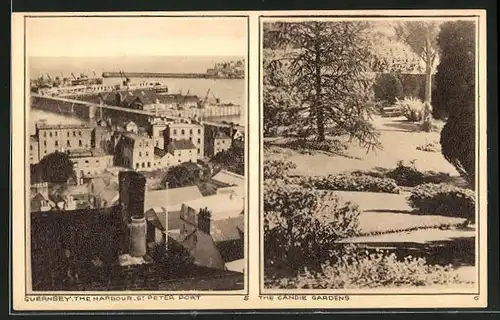 AK Guernsey, the Harbour St. Peter Port, the Candie Gardens