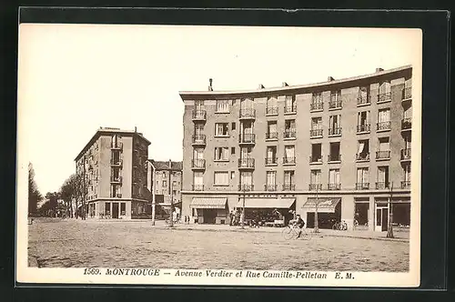 AK Montrouge, Avenue Verdier et Rue Camille-Pelletan