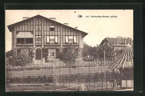 AK Neris-les-Bains, Blick auf Villa