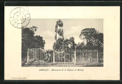 AK Bernay, Monument de la Defense