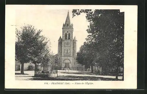 AK Prayssac, Place de l`Eglise