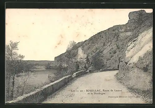 AK Souillac, Route de Lacave et la Dordogne