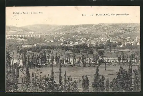 AK Souillac, Vue panoramique