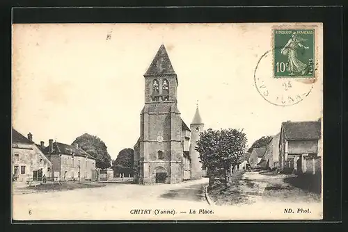 AK Chitry, La Place et l`Eglise