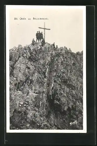 AK Croix de Belledonne, Gipfelkreuz