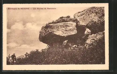 AK Beaune, Gesteinsformation les Rochers de Rochetain