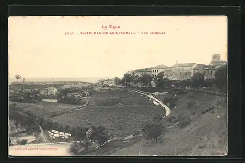 AK Castelnau-de-Montmirail, Vue generale