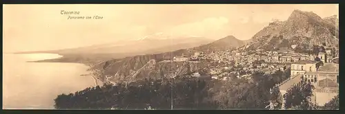 Klapp-AK Taormina, Panorama con l`Etna