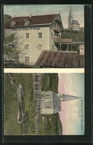 AK St. Georgen, Gasthaus zum Messner