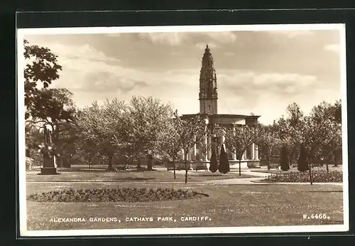 AK Cardiff, Alexandra gardens, Cathays park