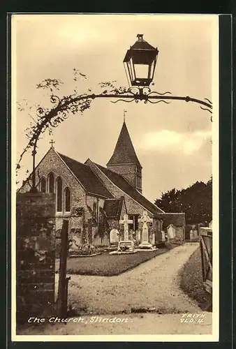 AK Slindon, View on the Church