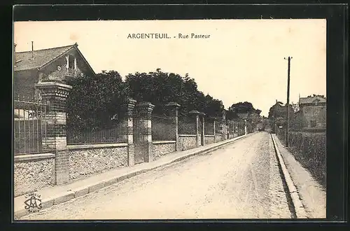 AK Argenteuil, Rue Pasteur