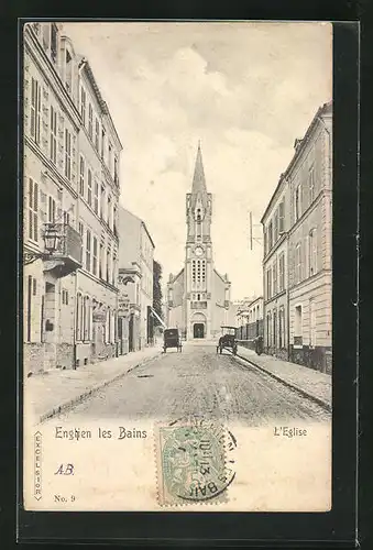 AK Enghien-les-Bains, L` Église