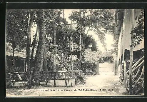AK Argenteuil, Hameau du Val Notre-Dam, A Robinson
