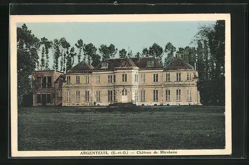 AK Argenteuil, Chateau de Mirabeau