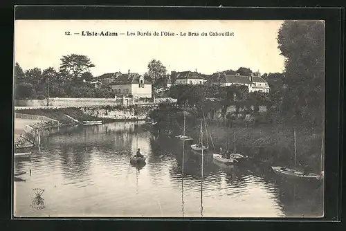 AK L`Isle-Adam, Les Bords de l`Oise, Le Bras du Cabouillet