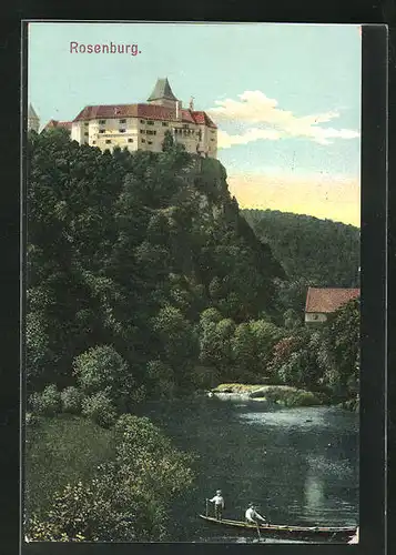 AK Rosenburg, Idyll mit Schloss