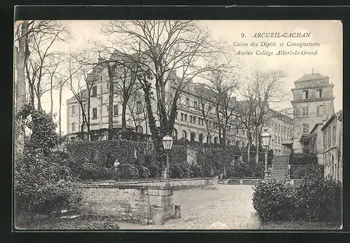 AK Arcueil-Cachan, Caisse des Depots et Consignations Ancien Collège Albert-le-Grand