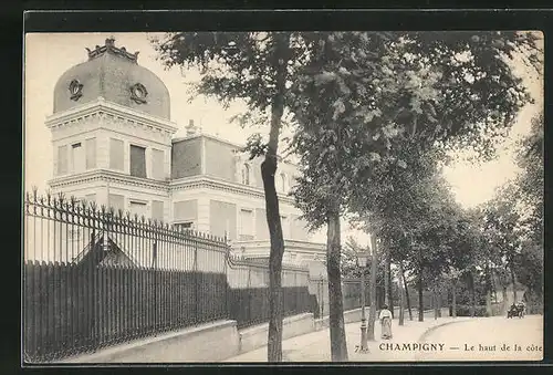 AK Champigny, Le haut de la cote