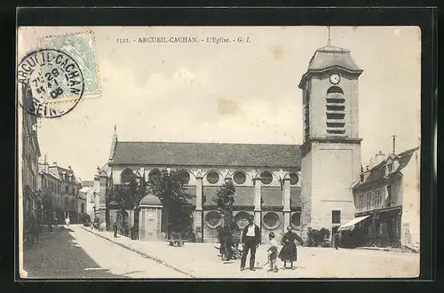 AK Arcueil-Cachan, L` Église
