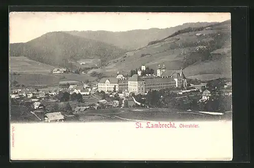 AK St. Lambrecht, Ortsansicht