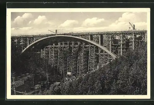 AK Teufelstal, Grösste Eisenbetonbogenbrücke Deutschlands