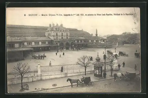 AK Dijon, Gare Dijon-Ville, Bahnhof