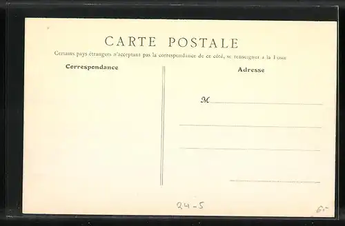 AK Levallois-Perret, La Rue Fazilleau, Hochwasser 1910