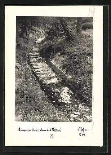 Foto-AK Adalbert Defner: Villach, Römerstrasse in der Nähe